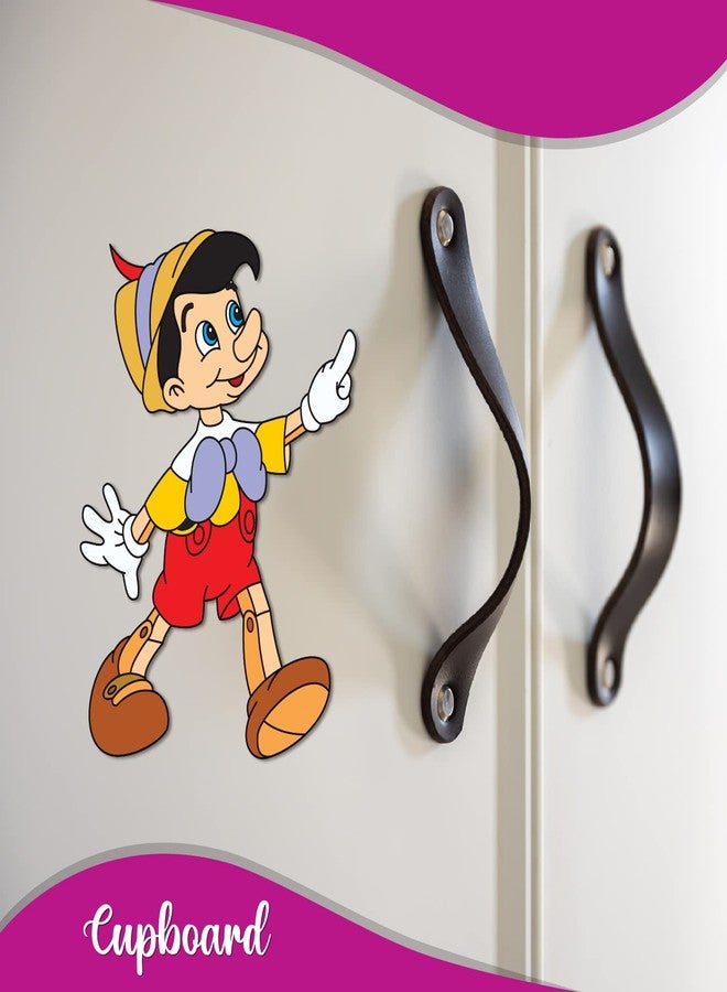 Bhai Please Pinokkio Wooden Fridge Magnet (Pack of 1) | Cartoon Characters, Movie, TV, Comics, Anime | Fridge Decorations | Gift for Friends, Colleagues, Gen Y | Birthday, Return Gift - Image 2